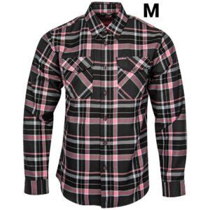 Dixxon x KEEP A BREAST Collab I LOVE BOOBIES 2025 Flannel Shirt-Men's M SOLD OUT